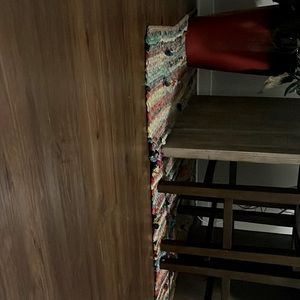 Rainbow area rug. Boho chic!!!